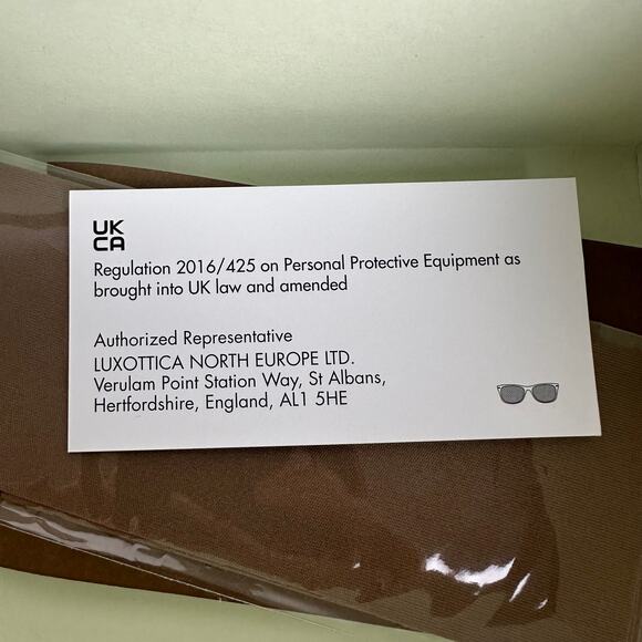 NWB Burberry Womens Joan Square Frame Dark Havana Brown Sunglasses BE4362 - Picture 8 of 8